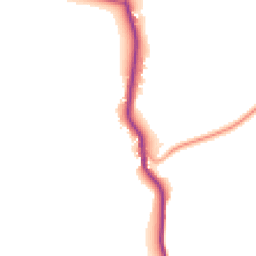 Daytime road noise heatmap for BN7 3QH