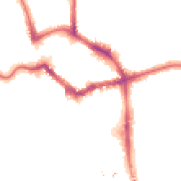 Night-time road noise heatmap for BR1 1AQ