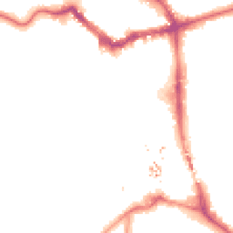 Night-time road noise heatmap for BR1 1JB