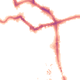 Night-time road noise heatmap for BR1 1JF