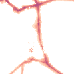 Night-time road noise heatmap for BR1 1LT