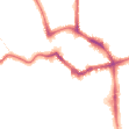 Night-time road noise heatmap for BR1 1PQ