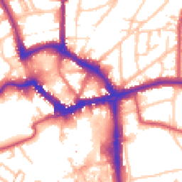 Daytime road noise heatmap for BR1 1RH