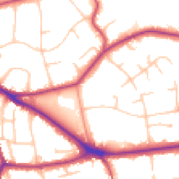 Daytime road noise heatmap for BR1 2GQ