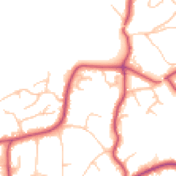 Daytime road noise heatmap for BR1 2WA