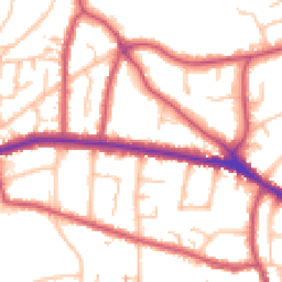 Daytime road noise heatmap for BR1 3DH