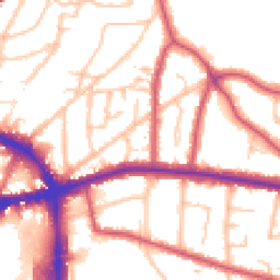 Daytime road noise heatmap for BR1 3FF