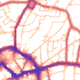 Daytime road noise heatmap for BR1 3TB