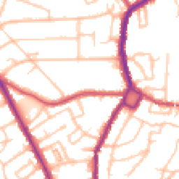 Daytime road noise heatmap for BR1 4HF