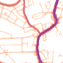 Daytime road noise heatmap for BR1 4PU