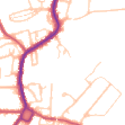 Daytime road noise heatmap for BR1 5AG