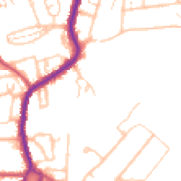 Daytime road noise heatmap for BR1 5AT