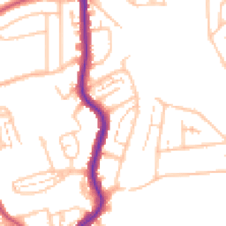 Daytime road noise heatmap for BR1 5DF