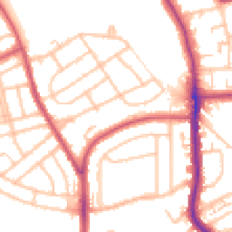 Daytime road noise heatmap for BR1 5HZ