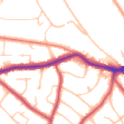 Daytime road noise heatmap for BR2 0AD