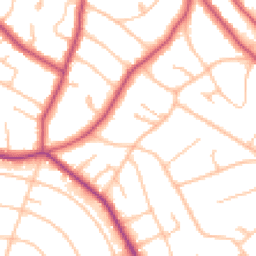 Daytime road noise heatmap for BR2 0AF