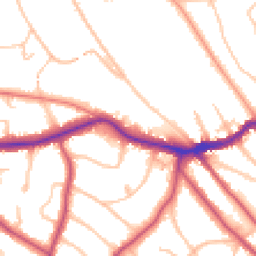 Daytime road noise heatmap for BR2 0AG