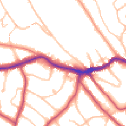 Daytime road noise heatmap for BR2 0AL