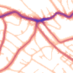 Daytime road noise heatmap for BR2 0AP
