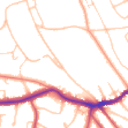 Daytime road noise heatmap for BR2 0AX