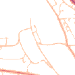 Daytime road noise heatmap for BR2 0BD
