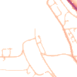 Daytime road noise heatmap for BR2 0BG