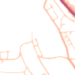 Daytime road noise heatmap for BR2 0BH