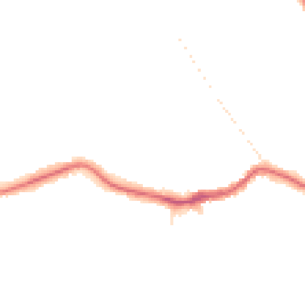 Night-time road noise heatmap for BR2 0BP
