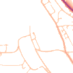 Daytime road noise heatmap for BR2 0BQ