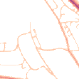 Daytime road noise heatmap for BR2 0BT