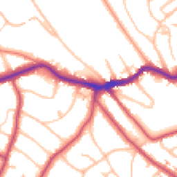 Daytime road noise heatmap for BR2 0BW