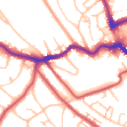Daytime road noise heatmap for BR2 0BZ