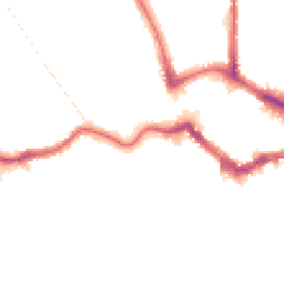 Night-time road noise heatmap for BR2 0DB