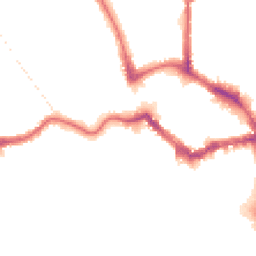 Night-time road noise heatmap for BR2 0DE