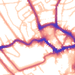 Daytime road noise heatmap for BR2 0DH