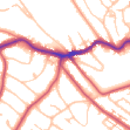 Daytime road noise heatmap for BR2 0DP
