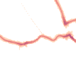 Night-time road noise heatmap for BR2 0DQ