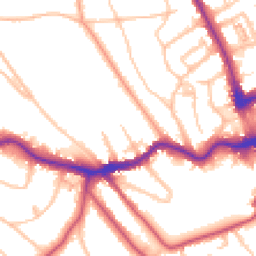 Daytime road noise heatmap for BR2 0EB