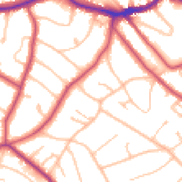 Daytime road noise heatmap for BR2 0HP