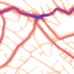 Daytime road noise heatmap for BR2 0NX