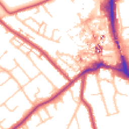 Daytime road noise heatmap for BR2 0QR