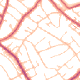 Daytime road noise heatmap for BR2 0RU