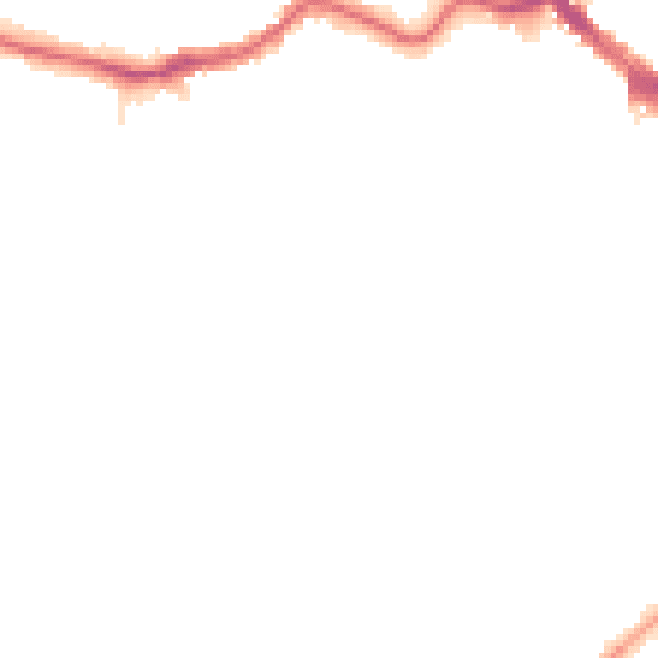 Night-time road noise heatmap for BR2 0TL