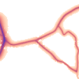 Daytime road noise heatmap for BR2 6AA
