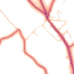 Daytime road noise heatmap for BR2 6AU