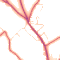Daytime road noise heatmap for BR2 6BJ