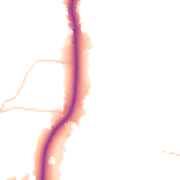 Daytime road noise heatmap for BR2 6DT