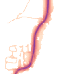 Daytime road noise heatmap for BR2 6DU