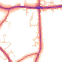 Daytime road noise heatmap for BR2 6HD