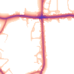 Daytime road noise heatmap for BR2 6HN